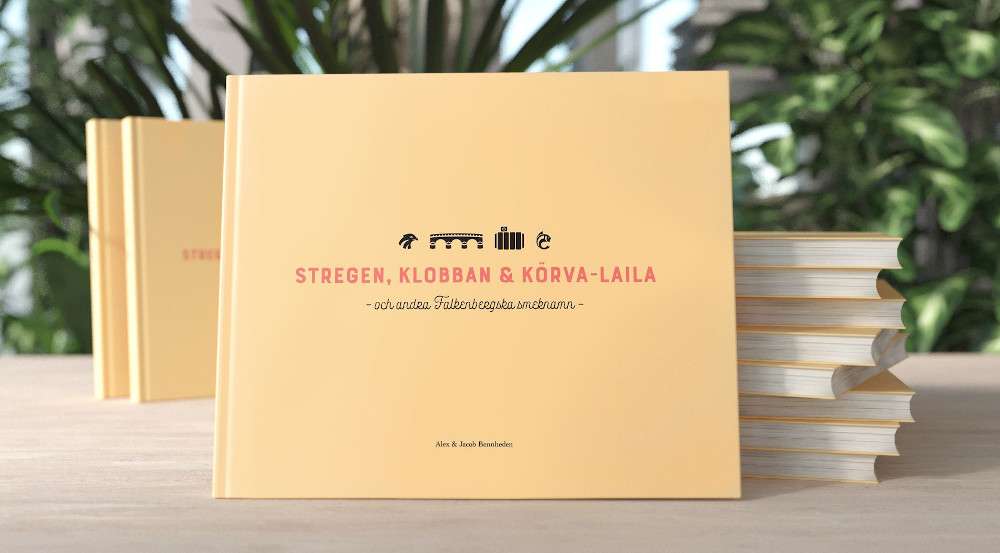 Bröderna Bennhedens bok heter Stregen, Klobban & Körva-Laila och andra Falkenbergska smeknamn.