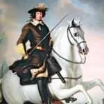 Karl XI vid slaget vid Lund – historiskt fältslag