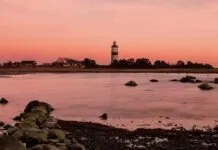 Upplev Halland Naturupplevelser i Halland. En Fyr på en ö.