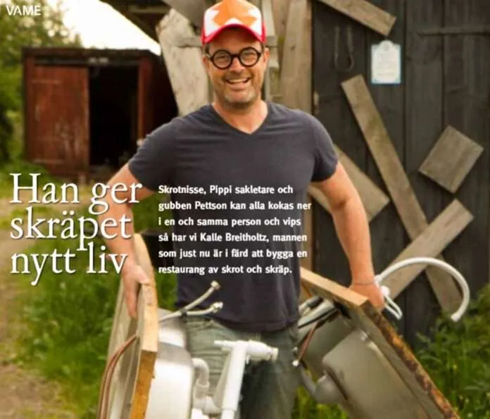 Kalle Breitholtz ger skrapet nytt liv