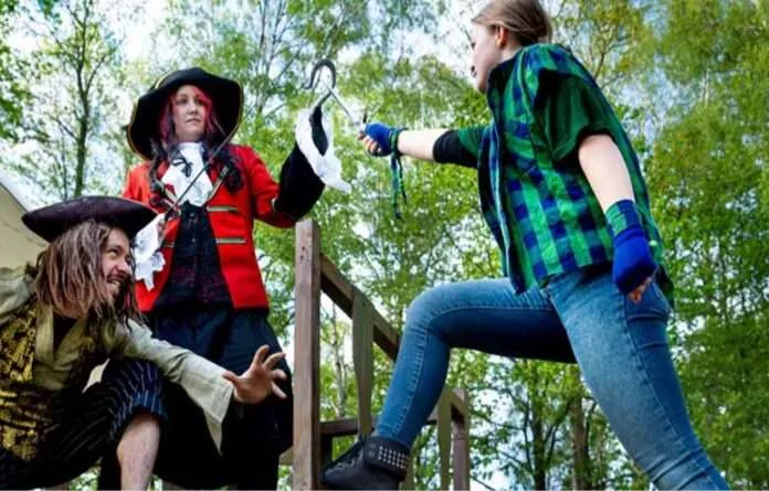 Peter Pan möter Kapten Krok på Laxön