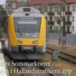 Sommarkortet i Hallandstrafikens app