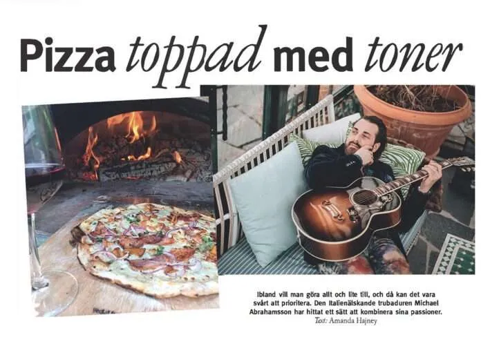 Michael Abrahamsson – pizza och musik