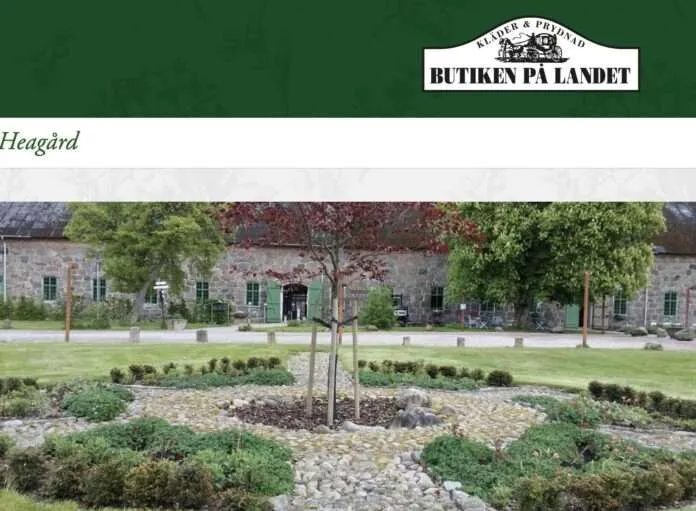 Butiken på Landet i Halmstad