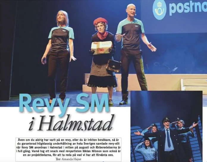 Revy-SM i Halmstad – scen och humor