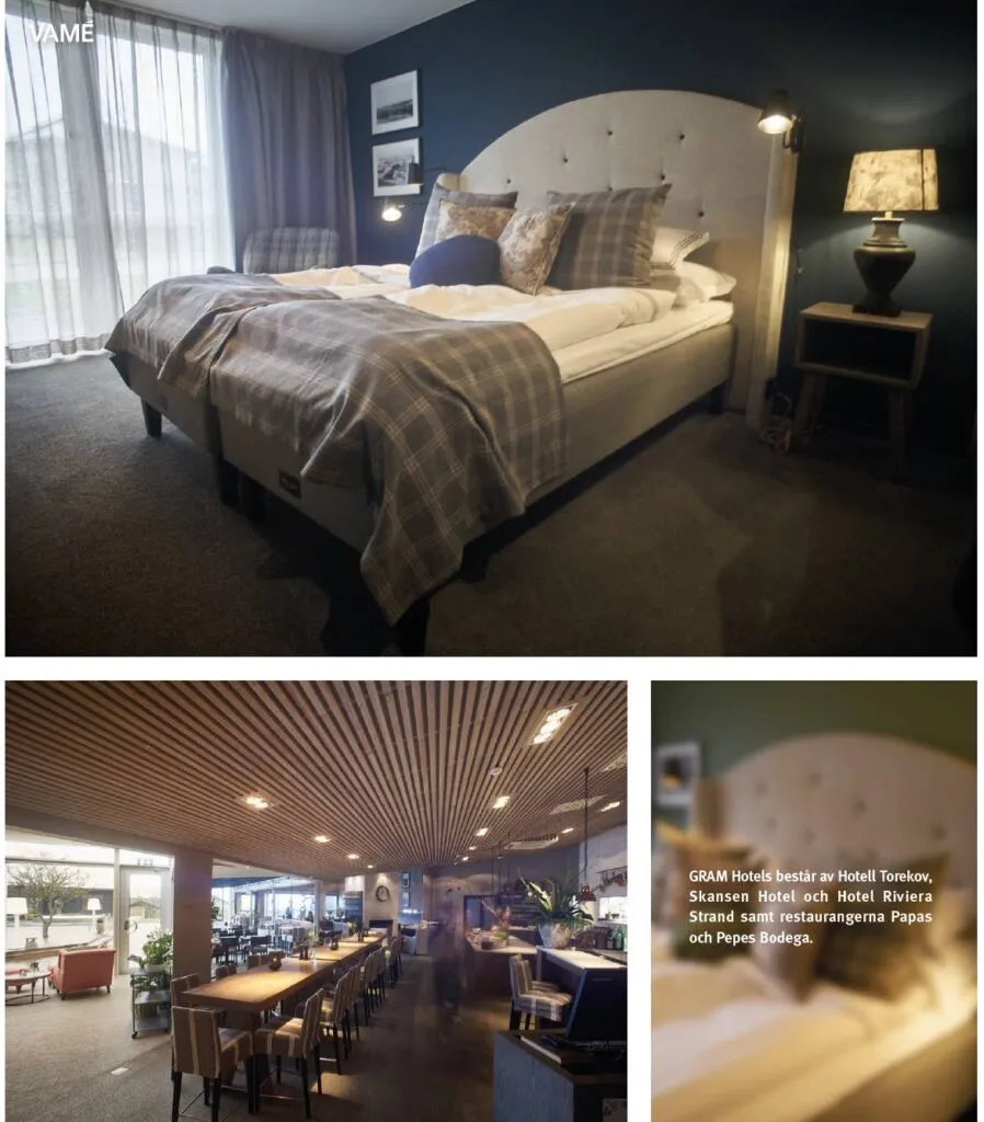 Torekov Hotell Bjärehalvön Skåne.