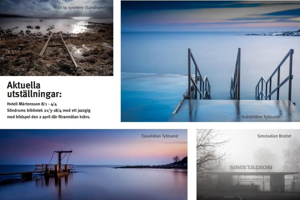 Utställning med Halmstadfotografen Göran Stierna