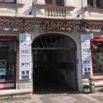 Drottning Kristina passagen ligger i centrala Halmstad.