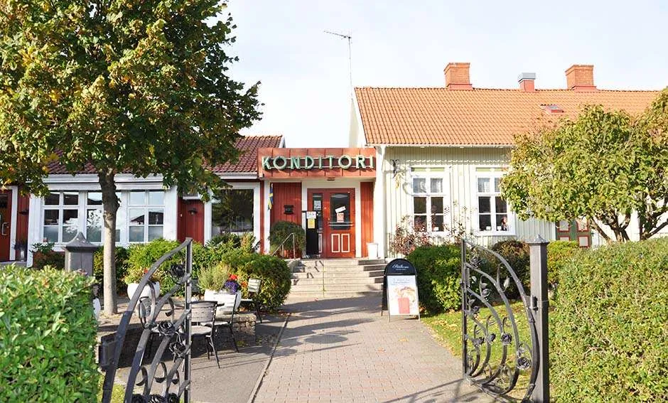 Stålboms konditori och fik i Falkenberg.