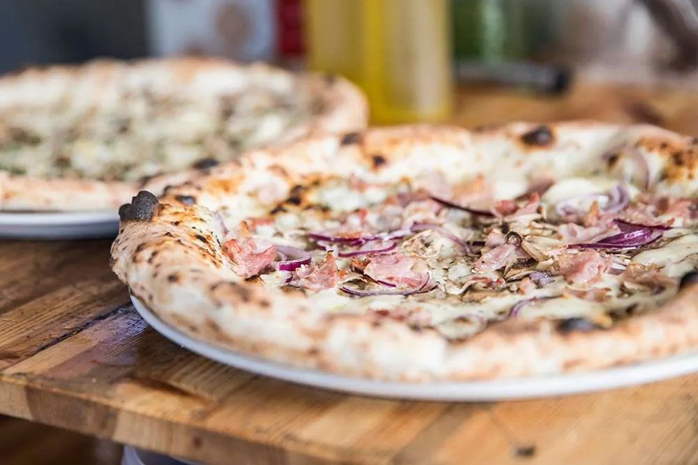 Restaurangen Lilla Napoli i Falkenberg.