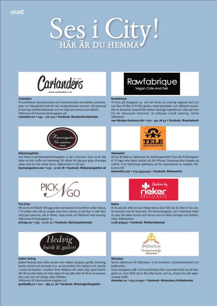 Evenemang i Halmstad våren 2020