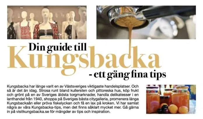 Guide till Kungsbacka – sevärdheter och shopping